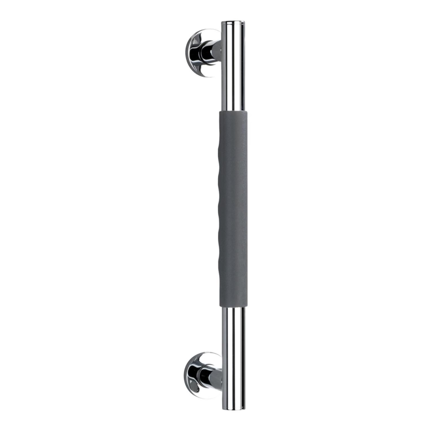 WENKO 23284100-Grab Bar SECURA 40.5 x 9 cm stainless steel/anthracite/polished chrome