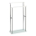 WENKO 23438100 - DEBAR Towel Stand 20x83 cm stainless steel/satin/white