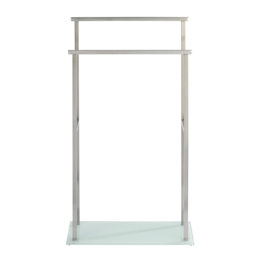 WENKO 23438100 - DEBAR Towel Stand 20x83 cm stainless steel/satin/white