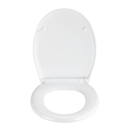 WENKO 23571100-WC toilet seat 300/350 KG 44,5x37 cm multicoloured/silver