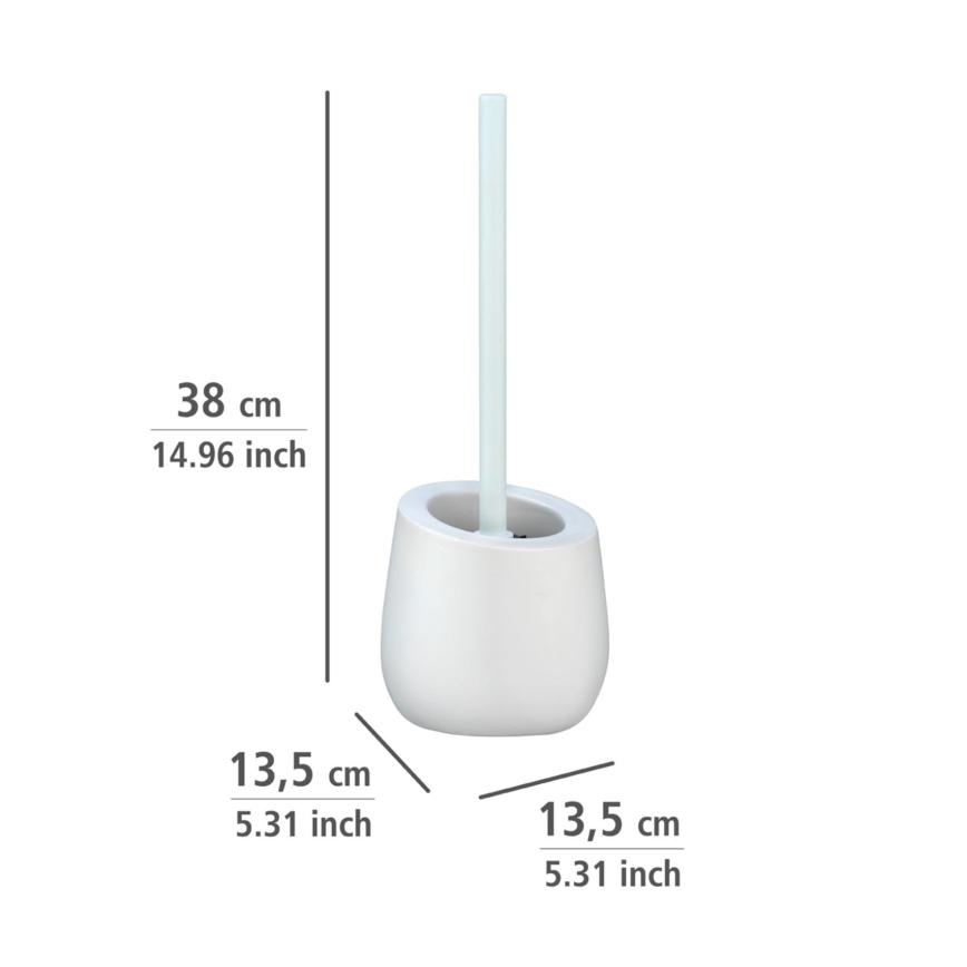 WENKO 23646100 - BADI toilet brush 13,5x38 cm white