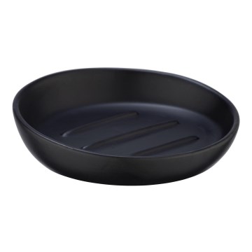 WENKO 23653100 - BADI Soap Dish 11,5x3 cm black
