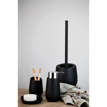 WENKO 23653100 - BADI Soap Dish 11,5x3 cm black