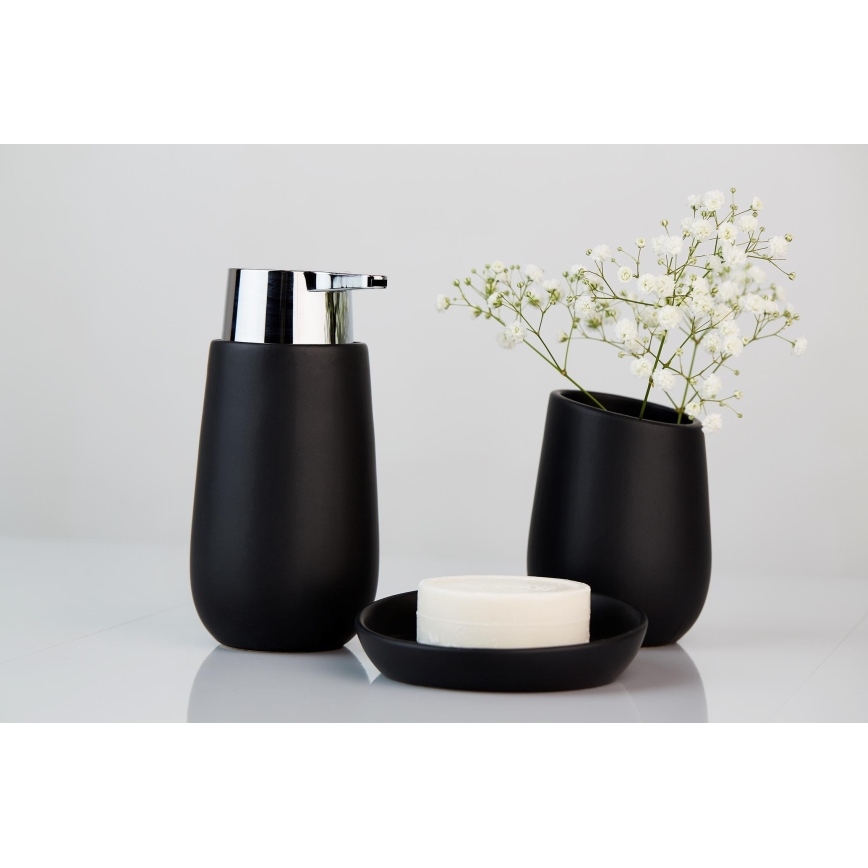 WENKO 23653100 - BADI Soap Dish 11,5x3 cm black