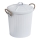 WENKO 23703100 - GARA Basket 24 x 28.5 cm, White