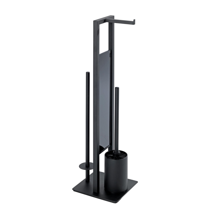 WENKO 23708100 - RIVALTA Toilet Brush 18x70 cm Black
