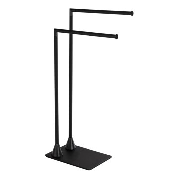 WENKO 23711100 - HELLA Towel Stand 41x79 cm, Black
