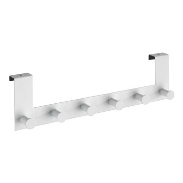 WENKO 23724100 - CELANO Wall-Mounted Coat Rack 39 x 11 cm White