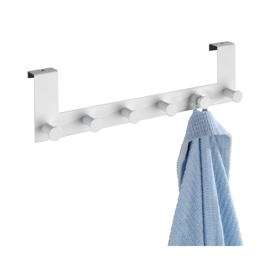 WENKO 23724100 - CELANO Wall-Mounted Coat Rack 39 x 11 cm White