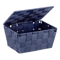 WENKO 23786100 - ADRIA Basket 19 x 14 cm, Blue