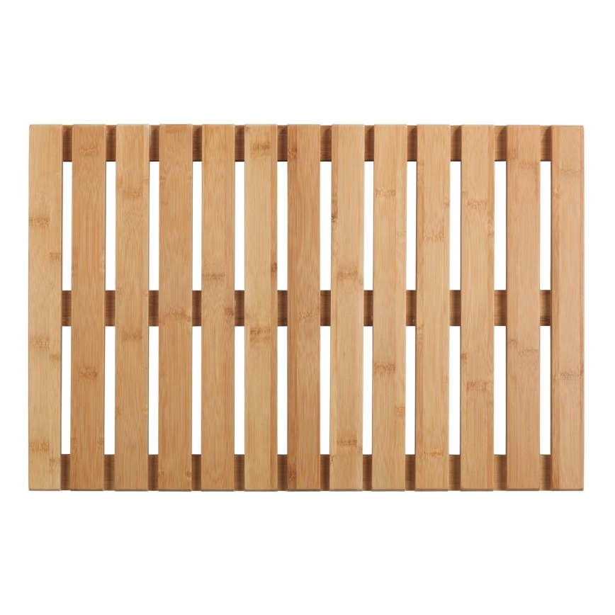 WENKO 23838100 – Brown Bath Mat 40x60 cm