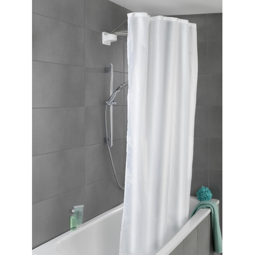 WENKO 23863100 - Shower holder 96x72 cm stainless steel/white