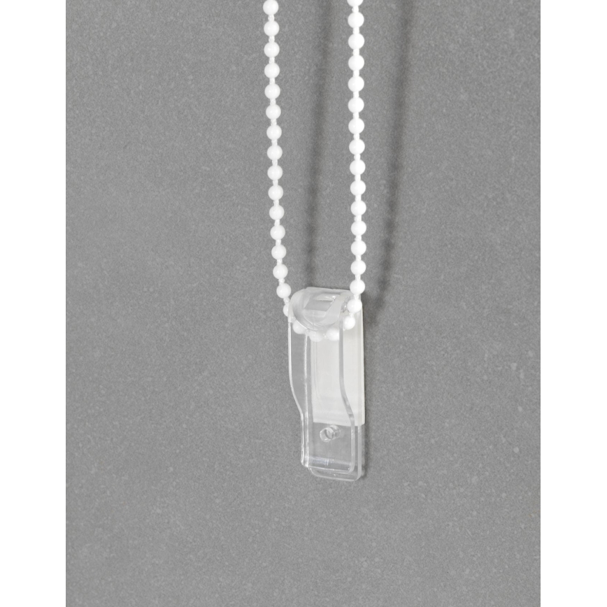 WENKO 23864100 - Shower Roller Blind 132 x 240 cm, White