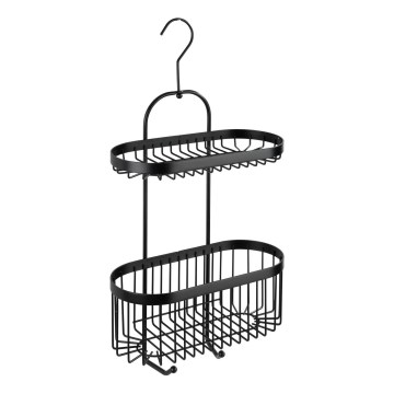 WENKO 23880100 – Shelf CLASSIC PL. SCHWARZ 26.5x47 cm black
