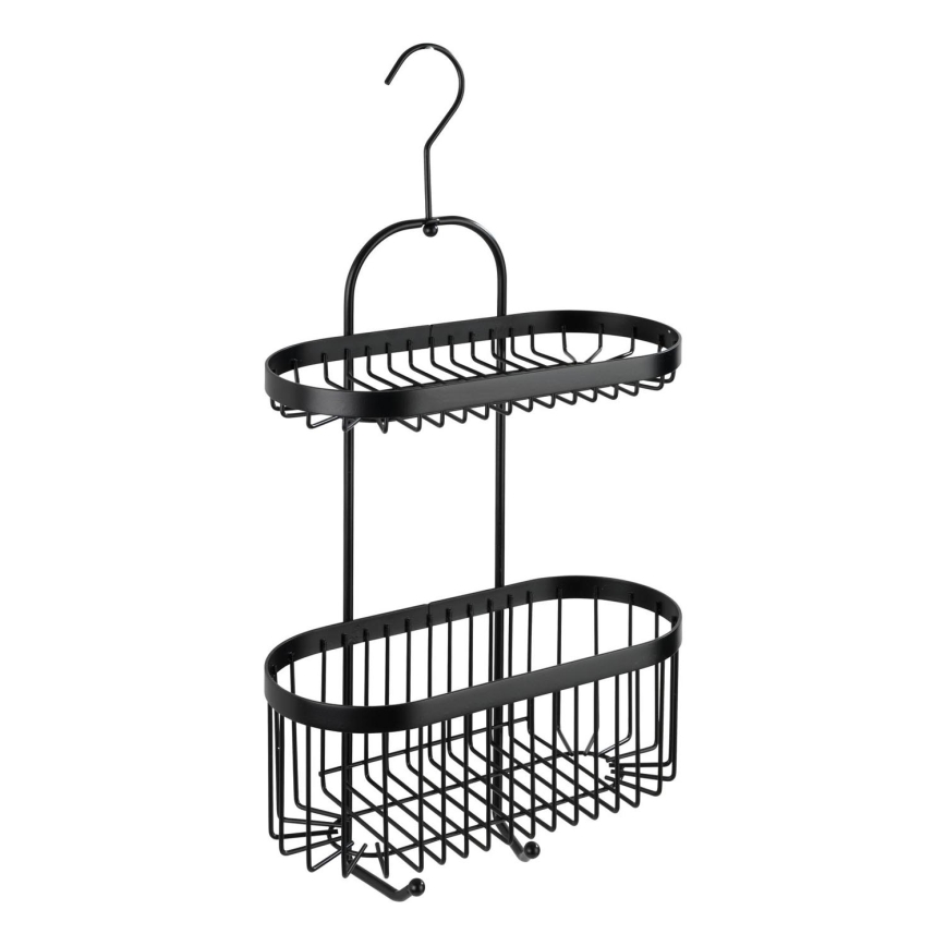 WENKO 23880100 – Shelf CLASSIC PL. SCHWARZ 26.5x47 cm black