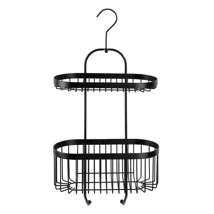 WENKO 23880100 – Shelf CLASSIC PL. SCHWARZ 26.5x47 cm black