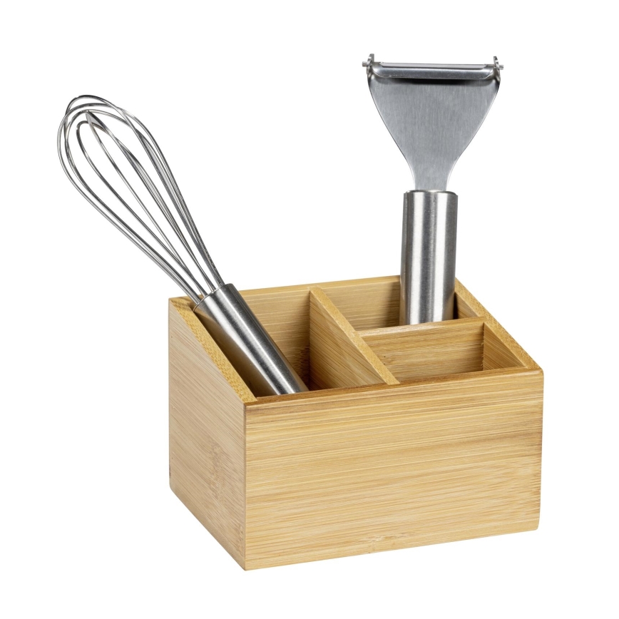 WENKO 23916100 - Organizer TERRA 12x9 cm brown