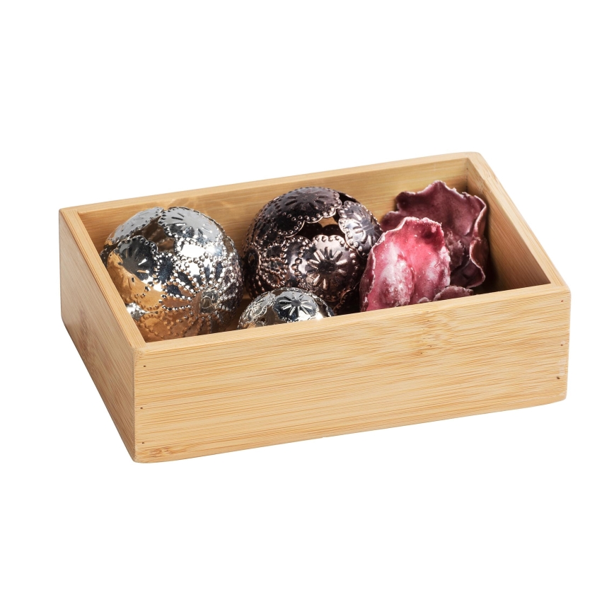 WENKO 23918100 - TERRA Tray 15x10 cm Brown