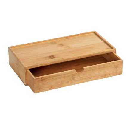 WENKO 23921100 - TERRA Box 28x14 cm brown