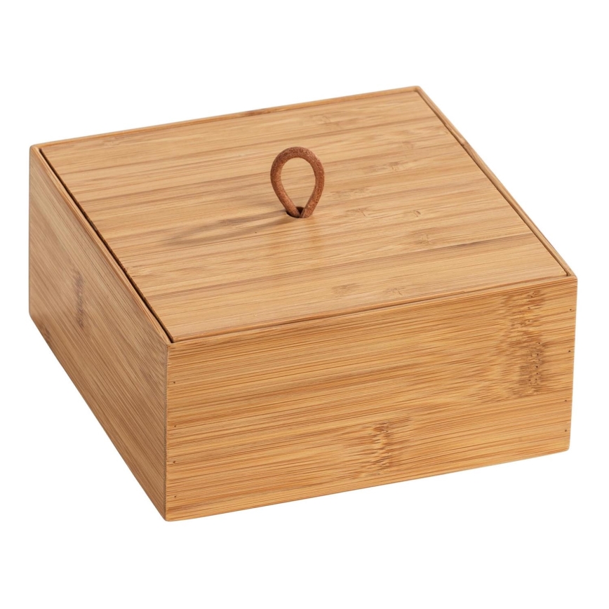 WENKO 23923100 - TERRA Storage Box 15 x 7 cm, Brown