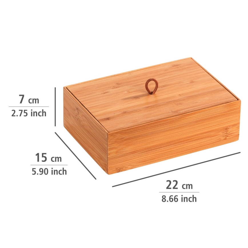 WENKO 23924800 - TERRA Box 22x15 cm Brown