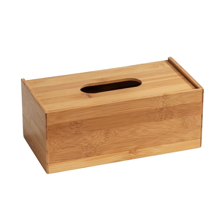 WENKO 23925100 - TERRA Tissue Box 25 x 13 cm, Brown