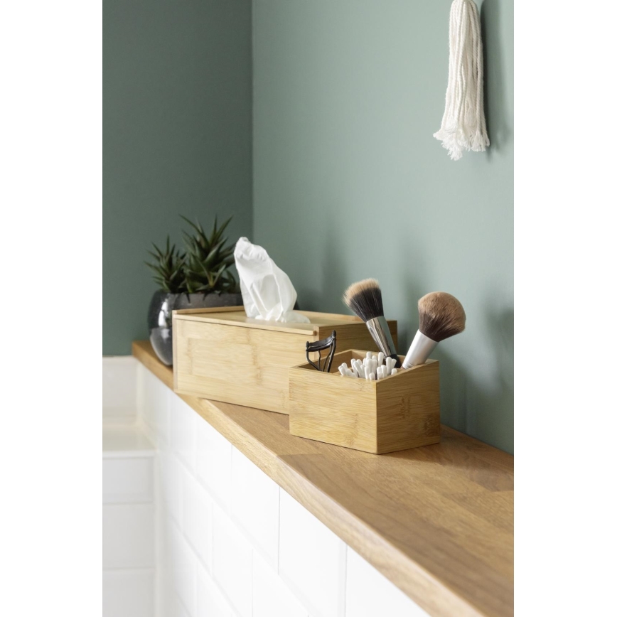WENKO 23925100 - TERRA Tissue Box 25 x 13 cm, Brown