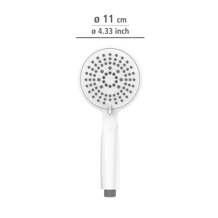WENKO 23942100 - YOUNG LINE shower head 11x11 cm white