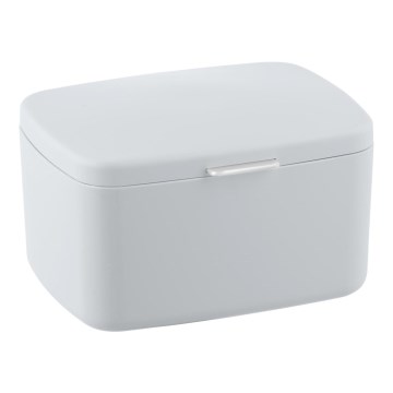 WENKO 23960100 - BARCELONA Box 19.5x16 cm White/Polished Chrome