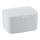 WENKO 23960100 - BARCELONA Box 19.5x16 cm White/Polished Chrome