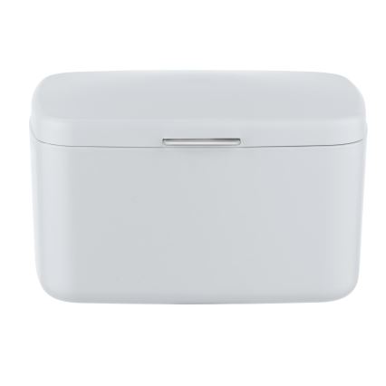 WENKO 23960100 - BARCELONA Box 19.5x16 cm White/Polished Chrome