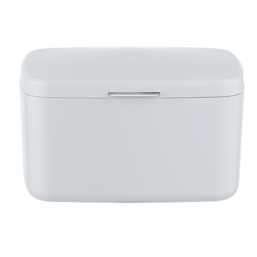 WENKO 23960100 - BARCELONA Box 19.5x16 cm White/Polished Chrome