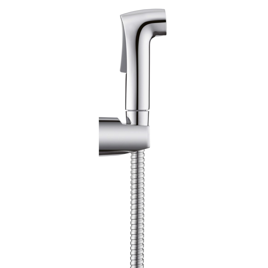 WENKO 23999100 - Bidet set WATERSAVING SYSTEM 12x7 cm polished chrome/silver