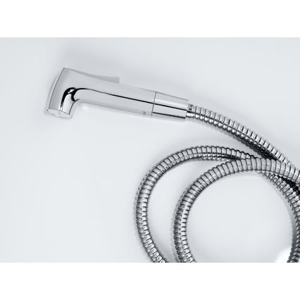 WENKO 23999100 - Bidet set WATERSAVING SYSTEM 12x7 cm polished chrome/silver
