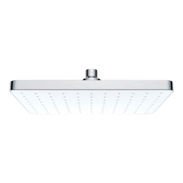 WENKO 24001100 - AUTOMATIC CLEANING Shower Head, 25 x 17 cm, Polished Chrome/White