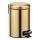 WENKO 24009800 - LEMAN Waste Bin 17x25 cm stainless steel/gold/black