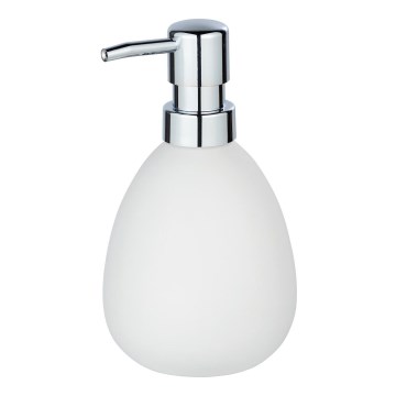WENKO 24011100 - POLARIS 390 ml Soap Dispenser, White