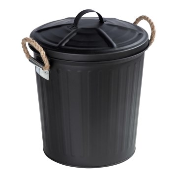 WENKO 24022100 - GARA basket 24 x 28.5 cm, black