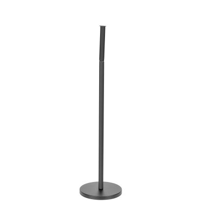 WENKO 24034100 - Toilet paper holder 21x55 cm black/silver
