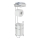 WENKO 24074800 - Polished Chrome Toilet Paper Holder, 16 x 59 cm