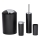 WENKO 24078800 - CALVO Set 6.5x13 cm black/polished chrome