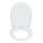 WENKO 24082800-Toilet Seat DROPLETS 45x38,8 cm multicoloured/glossy chrome