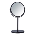 WENKO 24101100 - ASSISI Mirror 18.5 x 34.5 cm, black