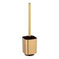WENKO 24162100 - AURON Toilet Brush, 9 x 38.5 cm, Gold