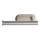 WENKO 24166100 - Toilet paper holder TURBO-LOC OREA MATT 16x7 cm stainless steel/silver