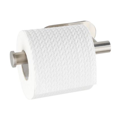 WENKO 24166100 - Toilet paper holder TURBO-LOC OREA MATT 16x7 cm stainless steel/silver