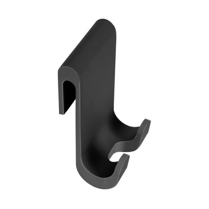 WENKO 24171100 - MOLA Shower Squeegee 21 x 24.5 cm, Stainless Steel/Black