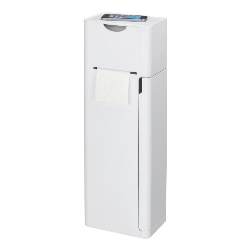 WENKO 24212100 - IMON Toilet Brush 20 x 58.5 cm White