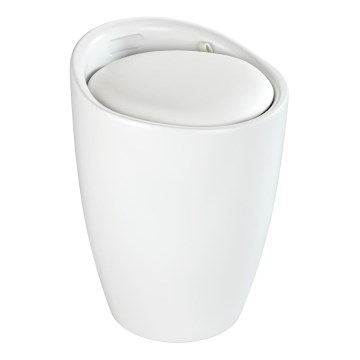 WENKO 24228100 - CANDY Stool 36x50.5 cm white/black