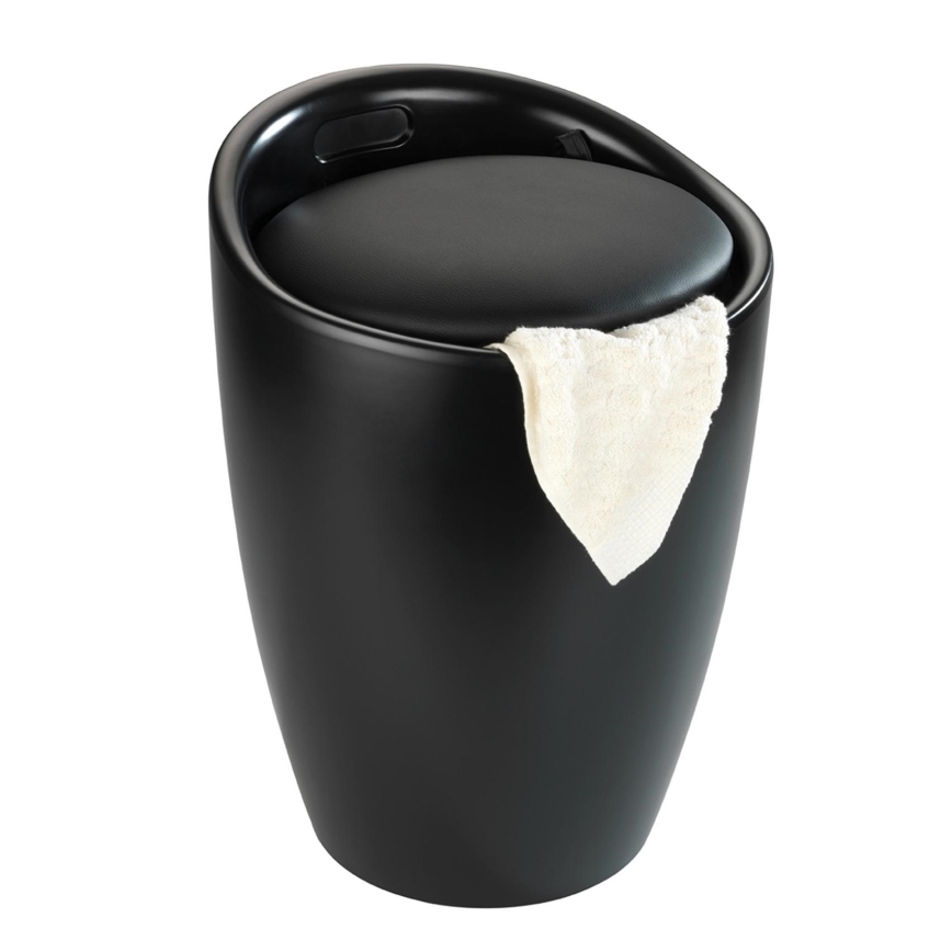 WENKO 24229100 - CANDY Stool 36 x 50.5 cm black